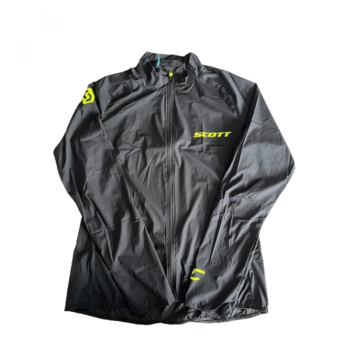 SCOTT - Jacket Men's RC Run Wind Breaker - Black/Yellow - Size M